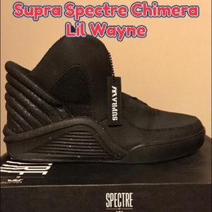 Supra Spectra Chimera Lil Wayne Black/Red 10.5